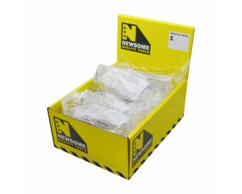 Box of Clear, Lightweight Safety Glasses